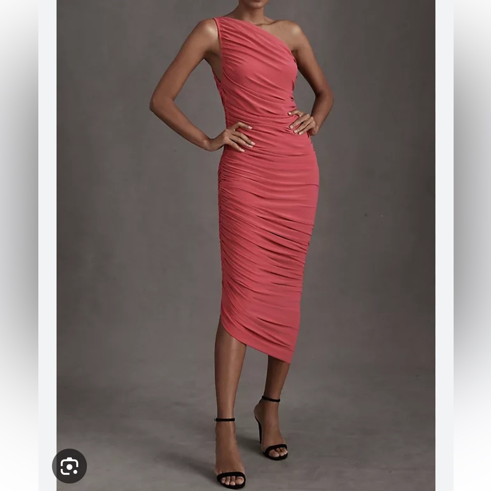 Normal Kamali Diana One-Shoulder Midi Dress